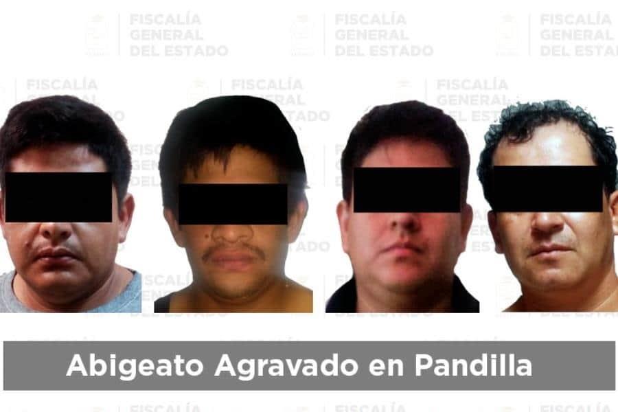 Detienen a banda dedicada al robo de ganado en Tacotalpa