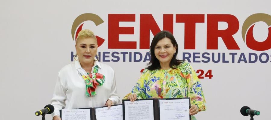 Osuna firma convenio para continuar programa Carril Rosa este 2024