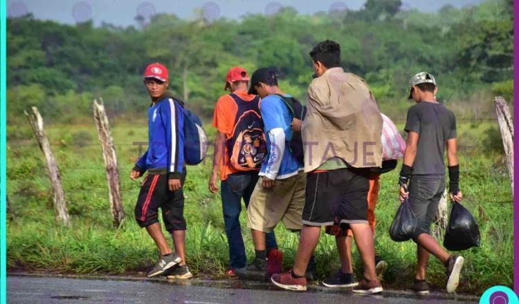 Primera caravana de migrantes del año sale de Chiapas hacia EE.UU.