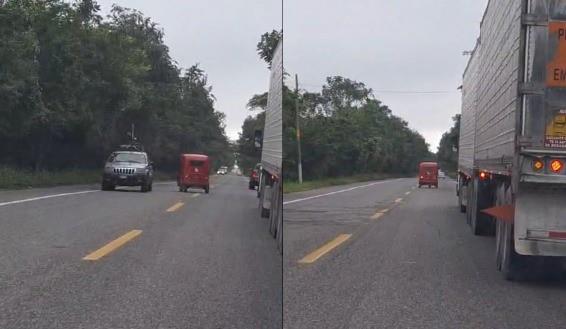 Captan a pochimovilista "zigzagueando" en presunto estado de ebriedad en la Vhsa-Frontera