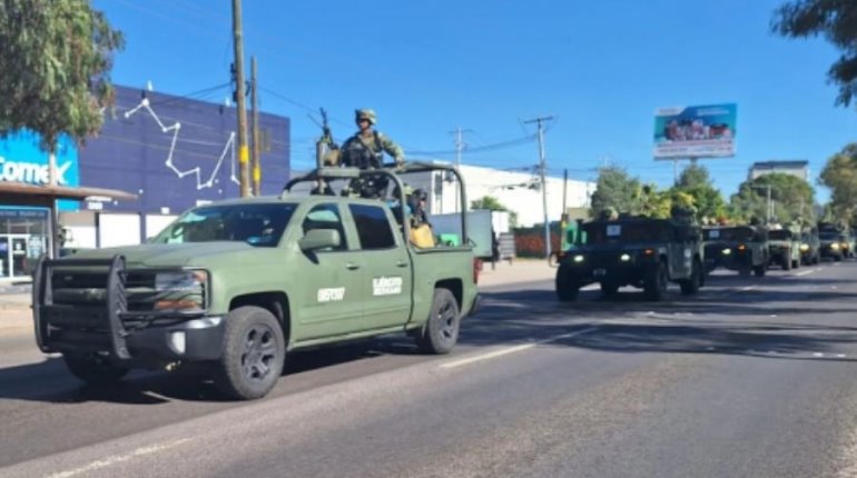 Sedena refuerza seguridad en municipios de Guanajuato con 550 elementos