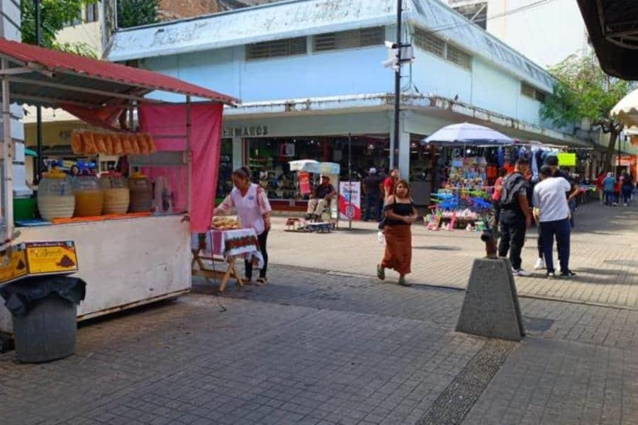 Despejarán Barrio Mágico de Villahermosa de ambulantaje