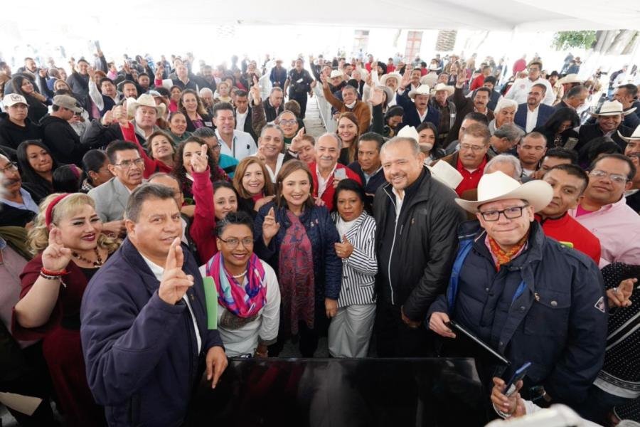 Los campesinos viven el peor abandono por la indiferencia del gobierno: Xóchitl Gálvez