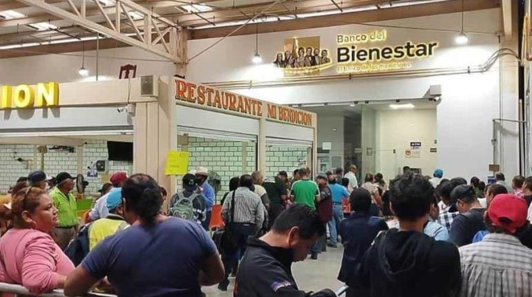 Persisten deficiencias en sucursales del Banco de Bienestar para pago de apoyos