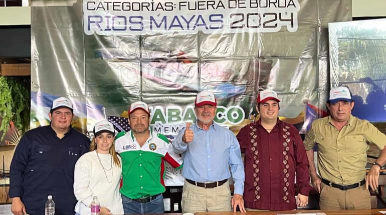 Tenosique y Zapata, sedes del 1er Campeonato Mundial de Ríos Mayas de Motonáutica en la historia de Tabasco