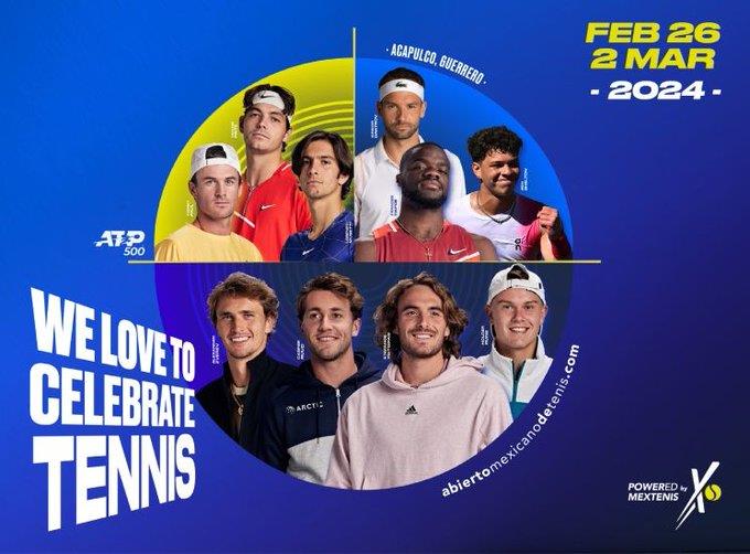 Todo listo para el Abierto de Acapulco; Zverev, Holger Rune, parte de los confirmados