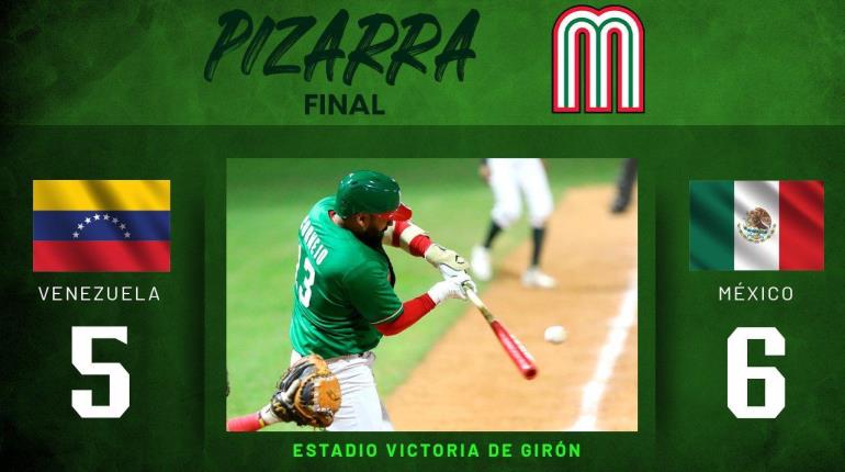 México vence a Venezuela 6-5 y avanza a semifinales en torneo Serie de las Estrellas