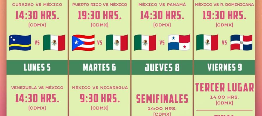 Arranca participación de México en Serie del Caribe vs Curazao