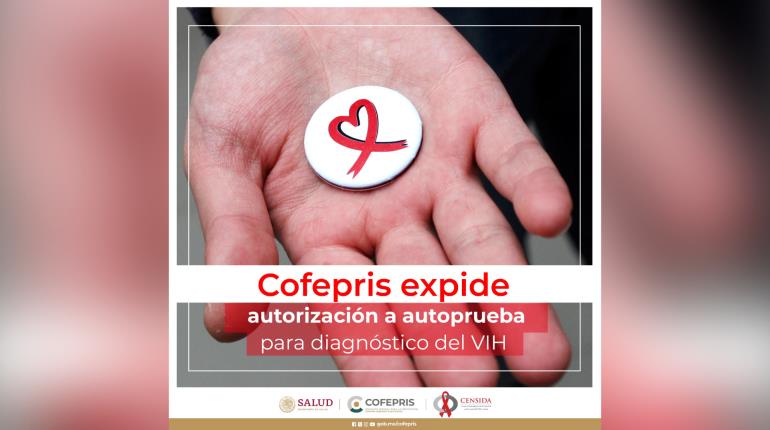 Autoriza Cofepris primera autoprueba de detección de VIH