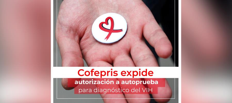 Autoriza Cofepris primera autoprueba de detección de VIH