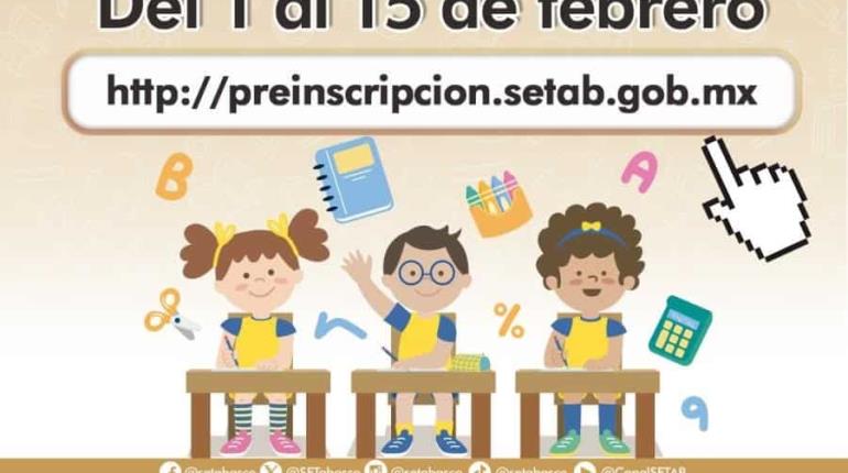 Inician hoy preinscripciones en línea para nivel básico