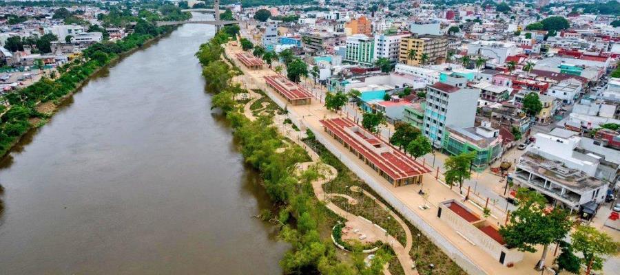 AMLO inaugura hoy nueva cara de malecón de Villahermosa