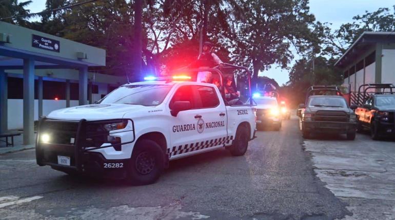 Autoridades dan banderazo de salida a relevo de elementos del operativo Tabasco Seguro