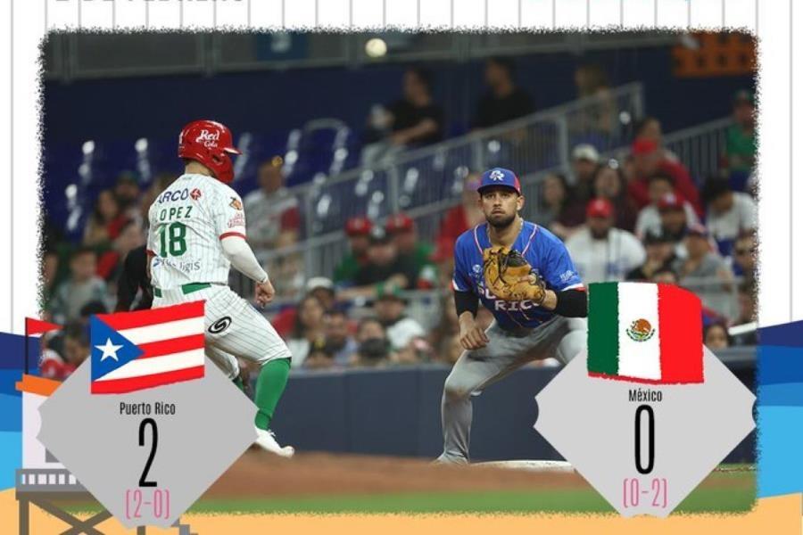 México sufre su segunda derrota en Serie del Caribe 2024 al caer 2-0 ante Puerto Rico