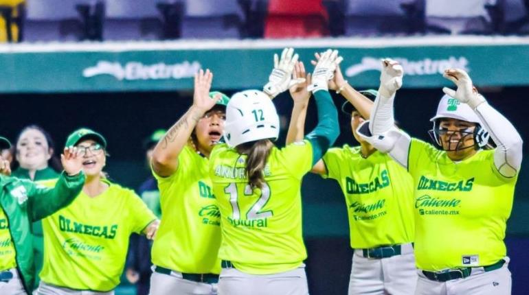 Las Olmecas pierden ventaja y caen 7-6 ante El Águila de Veracruz Femenil