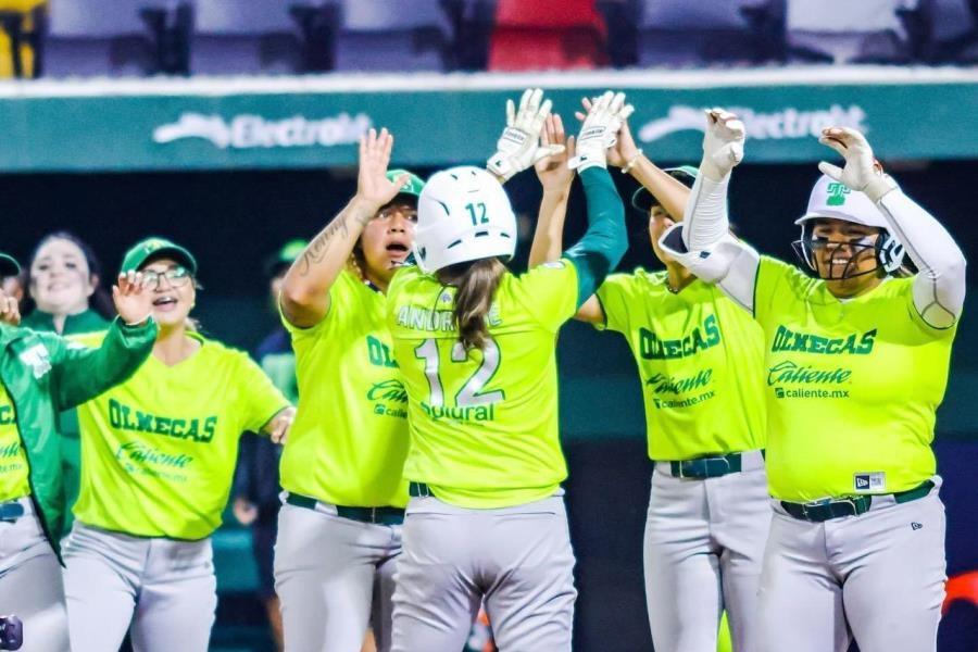 Las Olmecas pierden ventaja y caen 7-6 ante El Águila de Veracruz Femenil