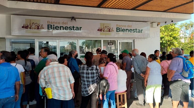 Persisten fallas en sucursales del Banco Bienestar