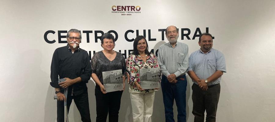 Destacan rescate a espacios públicos durante presentación del libro "El Museo de Tabasco, esplendor y silencio"