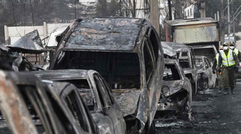 Crece a 122, número de fallecidos por incendios forestales en Chile