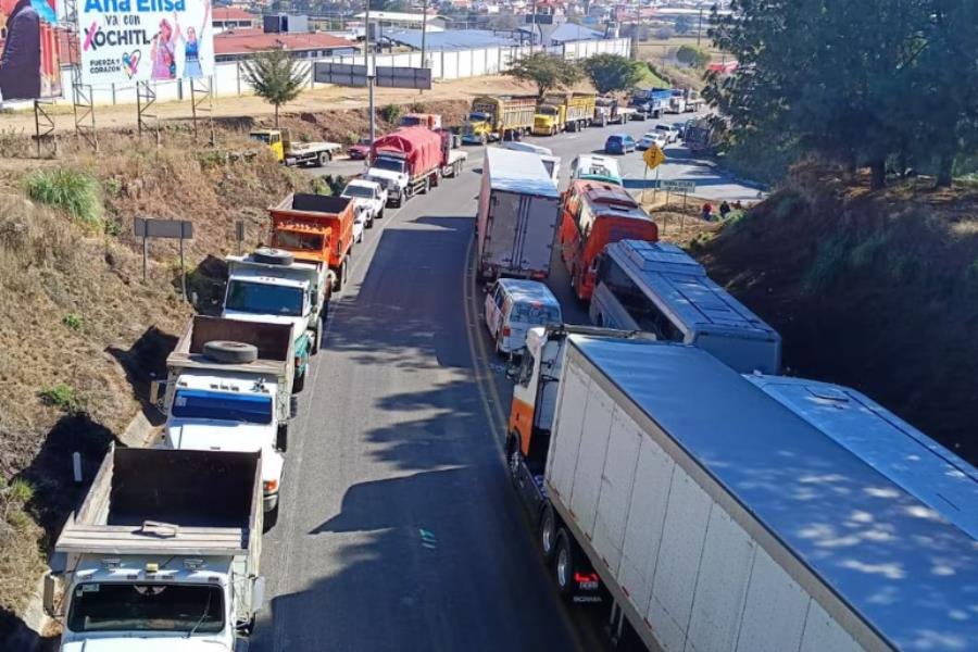 Paro nacional de transportistas por inseguridad en carreteras