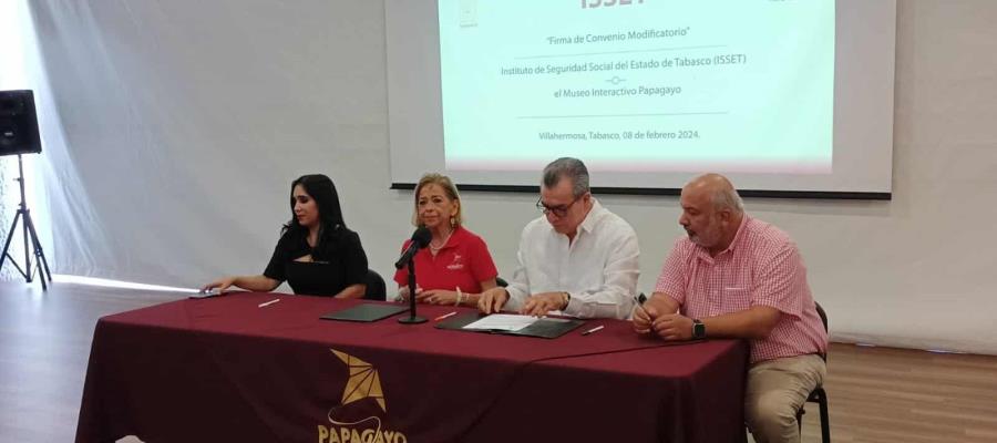 ISSET y Papagayo firman convenio para descuentos de 40% a derechohabientes