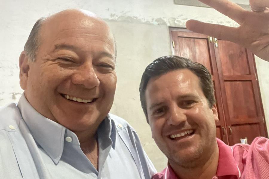 Ojeda publica foto junto a Gaudiano; ´le guardo un gran aprecio pero mi lealtad es inalterable´, dice