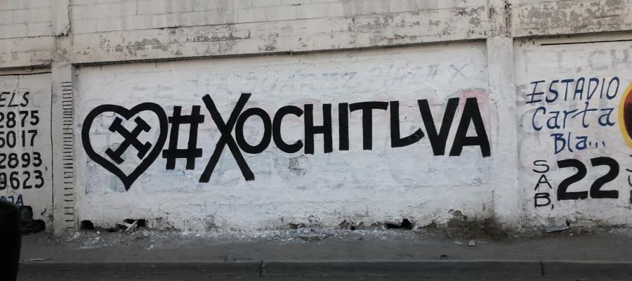 INE emplaza al PRI quitar pintas de "XóchitlVa" en bardas de CDMX