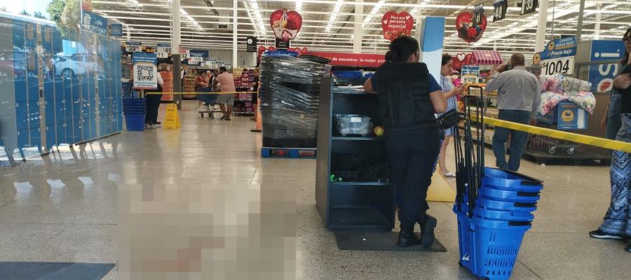 Sujeto hiere con arma blanca a 2 trabajadores de supermercado en Ciudad Deportiva