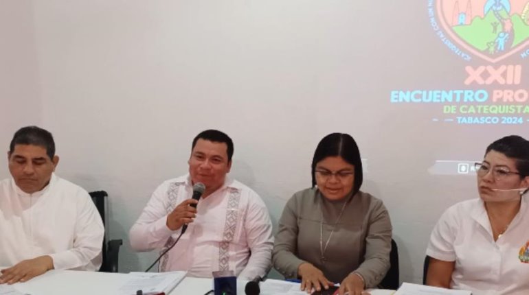 Invita Diócesis de Tabasco al Encuentro Provincial de Catequistas 2024 a celebrarse en el Estado