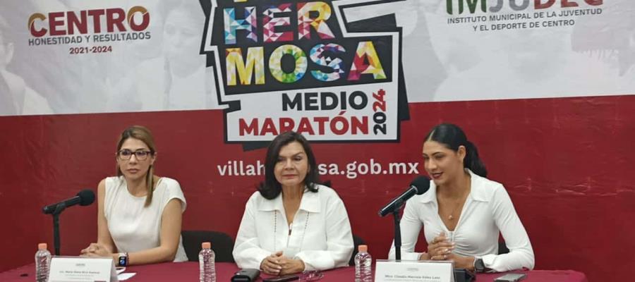 Anuncian el Medio Maratón de Villahermosa 2024 para el 23 de junio