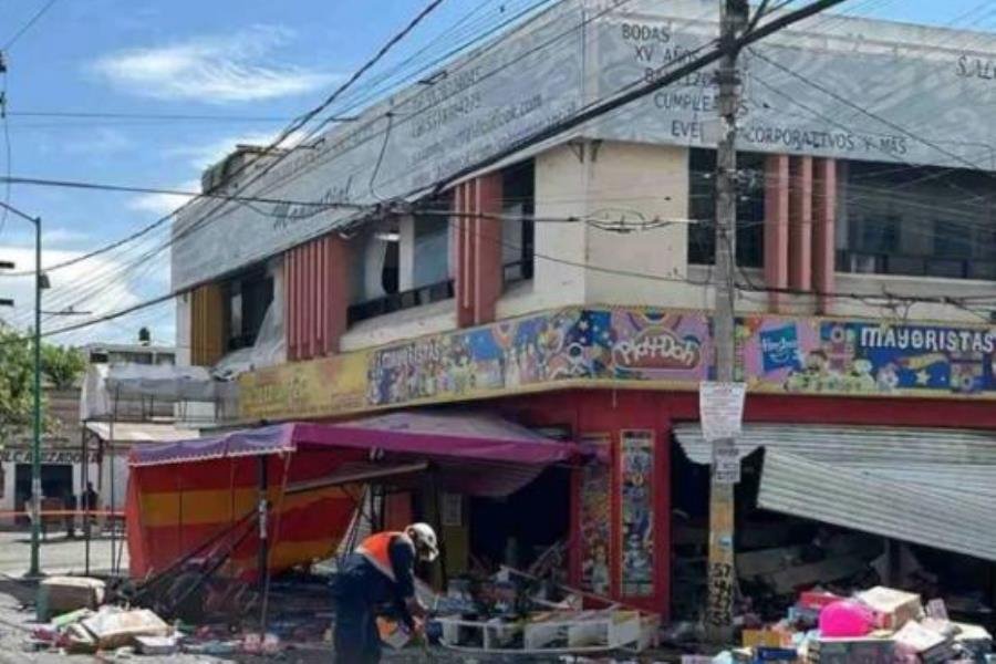 Explosión en Iztapalapa deja tres personas heridas