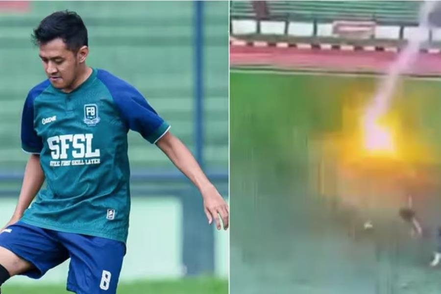 Fallece futbolista en Indonesia por impacto de rayo