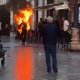 Sujeto muere tras rociarse gasolina y prenderse fuego en Cartagena, España