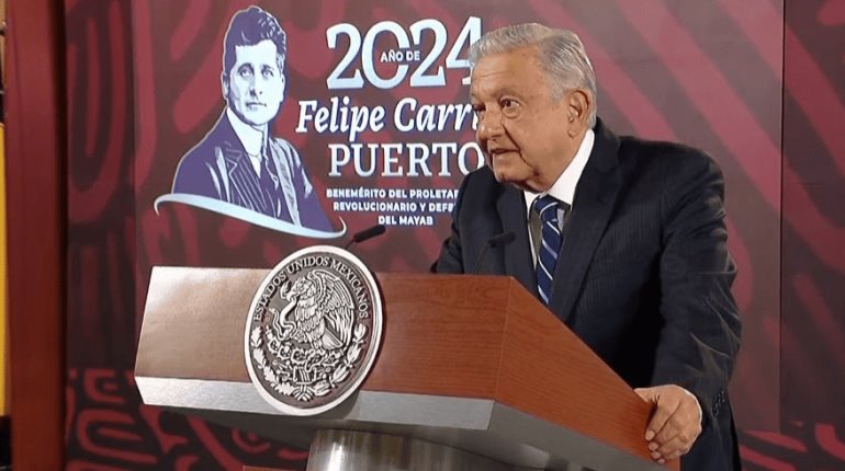 Le "jurgaron el tutupiche", dice AMLO sobre la visible mejora de la infección en su ojo