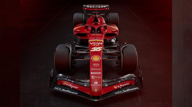 Escudería Ferrari presenta su monoplaza ´SF-24´, ultimó que pilotará Carlos Saiz