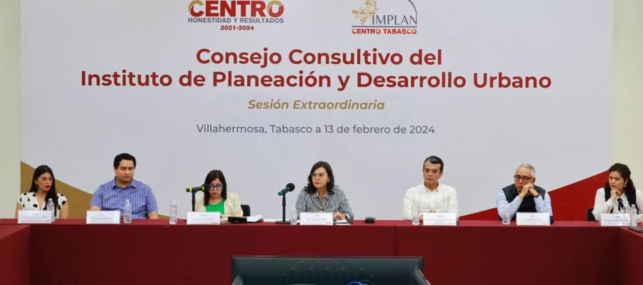 Valida Centro programa de trabajo del IMPLAN 2024