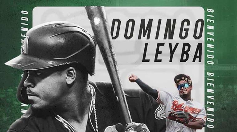 Domingo Leyba, nuevo jugador de Olmecas para temporada 2024 de LMB