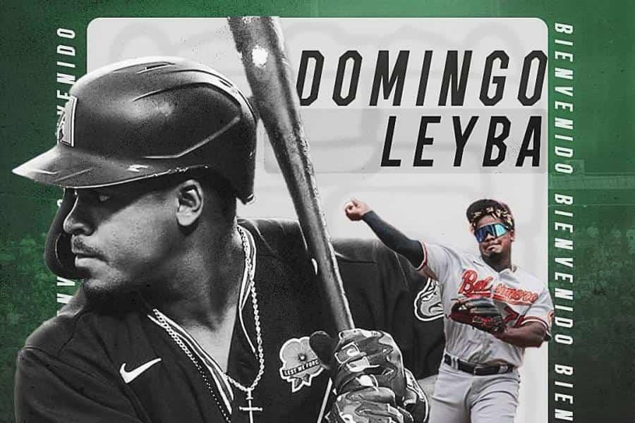 Domingo Leyba, nuevo jugador de Olmecas para temporada 2024 de LMB