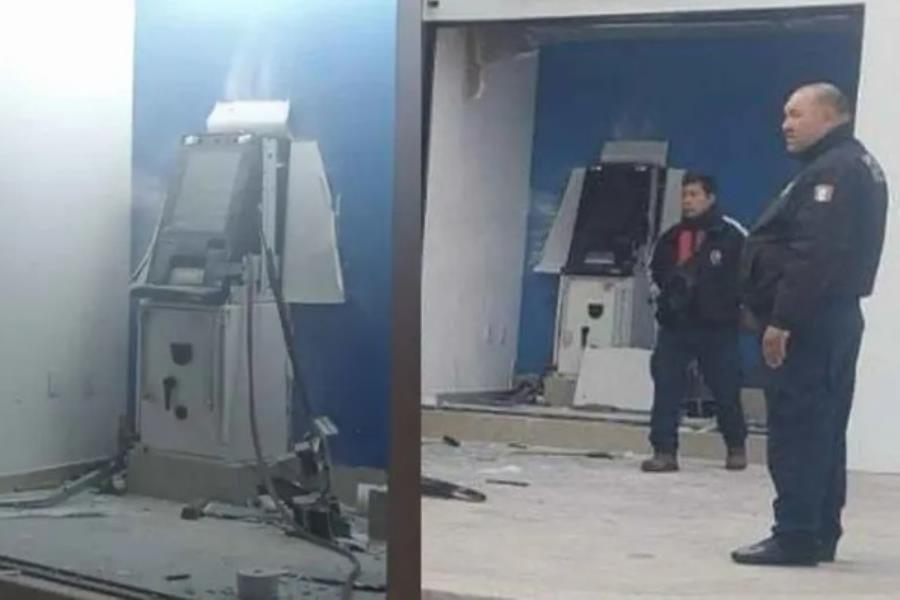 Detonan un cajero automático en Hidalgo; van dos en menos de una semana