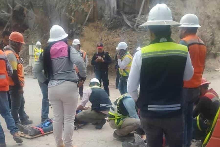 2 trabajadores caen de plataforma del Tren Interurbano en la CDMX; uno fallece