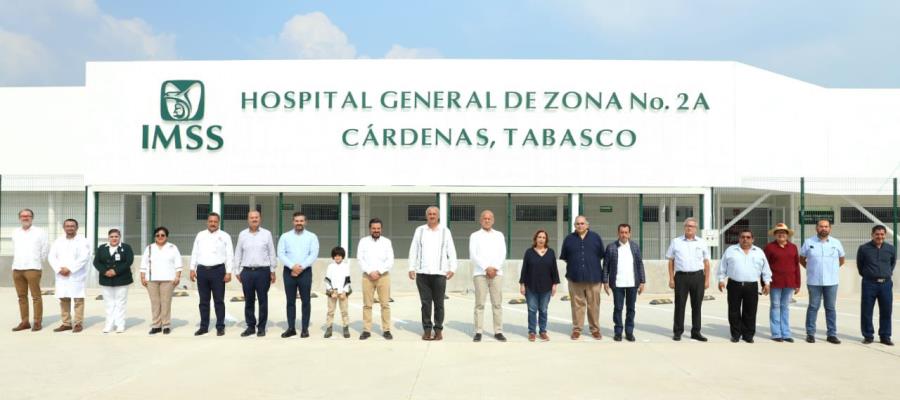 El 1 marzo iniciará operaciones nuevo hospital general del IMSS en Cárdenas