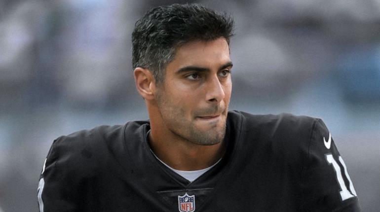 Jimmy Garoppolo, supendido dos juegos del 2024 en NFL por uso de sustancias prohibidas