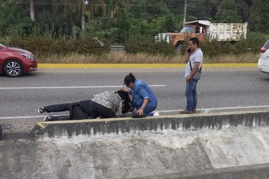 Accidentes en motocicleta deja una persona muerta y dos heridas en la Villahermosa – Cárdenas