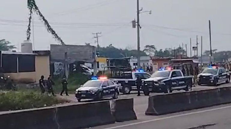 Balacera en la Villahermosa-Macuspana deja 2 personas muertas