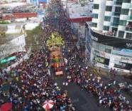 Garantiza May seguridad en desfile de Carros Alegóricos