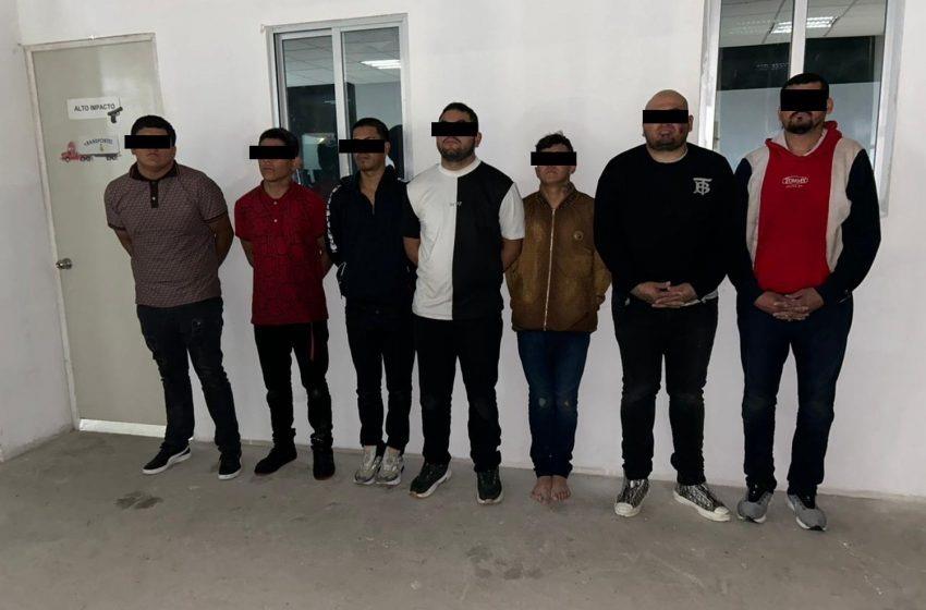 Detienen a 7 presuntos integrantes del CJNG en Michoacán