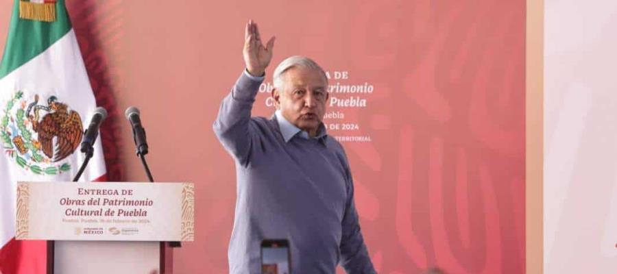 Sin novedad: AMLO sobre marcha por la democracia