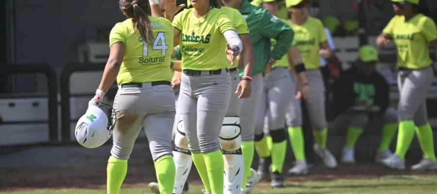 Las Olmecas caen 5-3 ante Diablos Femenil; dividen serie