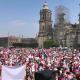 Fue movilización del conservadurismo: Obrador contra marcha en Zócalo