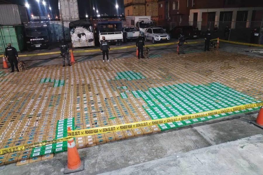 En Ecuador, decomisan otras 6 toneladas de cocaína con destino a México